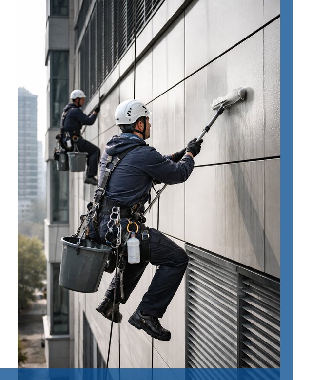 Мойка вентилируемого фасада в Саяногорске от 256 р. | ВЫСОТНИК-Снг