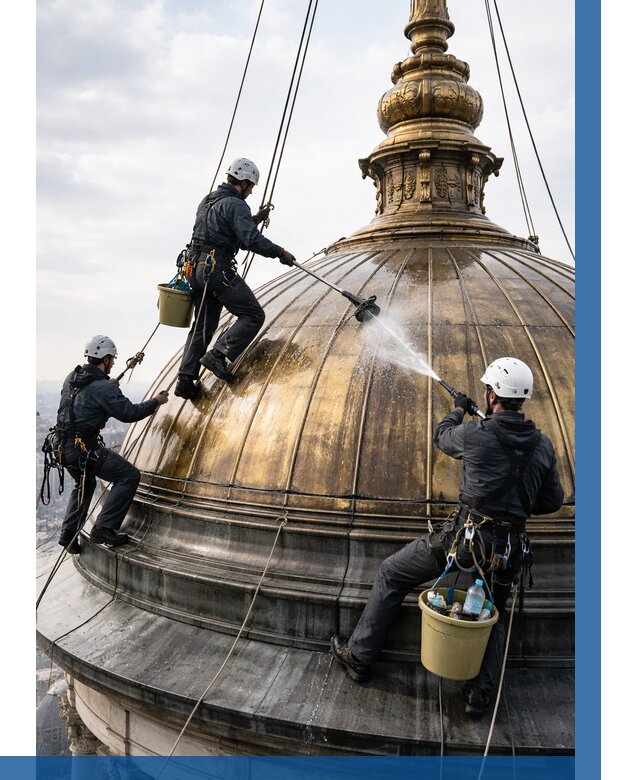Мойка куполов и шпилей в Саяногорске от 8194 р. - заказать | ВЫСОТНИК-Снг
