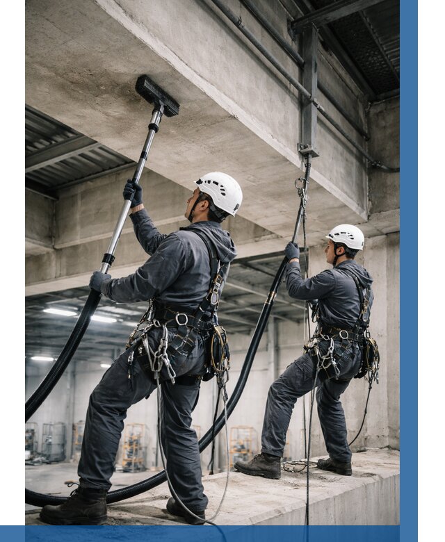 Обеспыливание потолочных конструкций в Саяногорске от 256 р. |ВЫСОТНИК-Снг