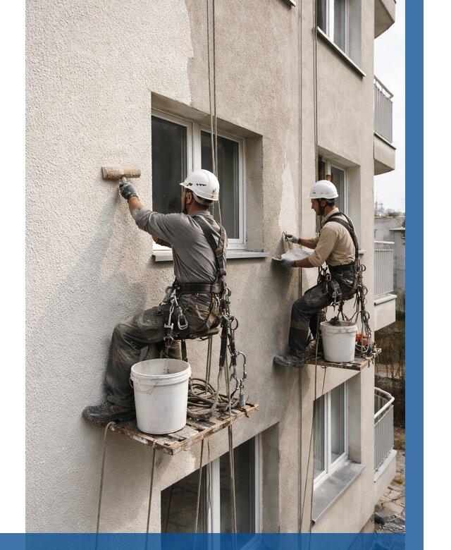 Нанесение короеда на фасад в Саяногорске от 461 р. | ВЫСОТНИК-Снг