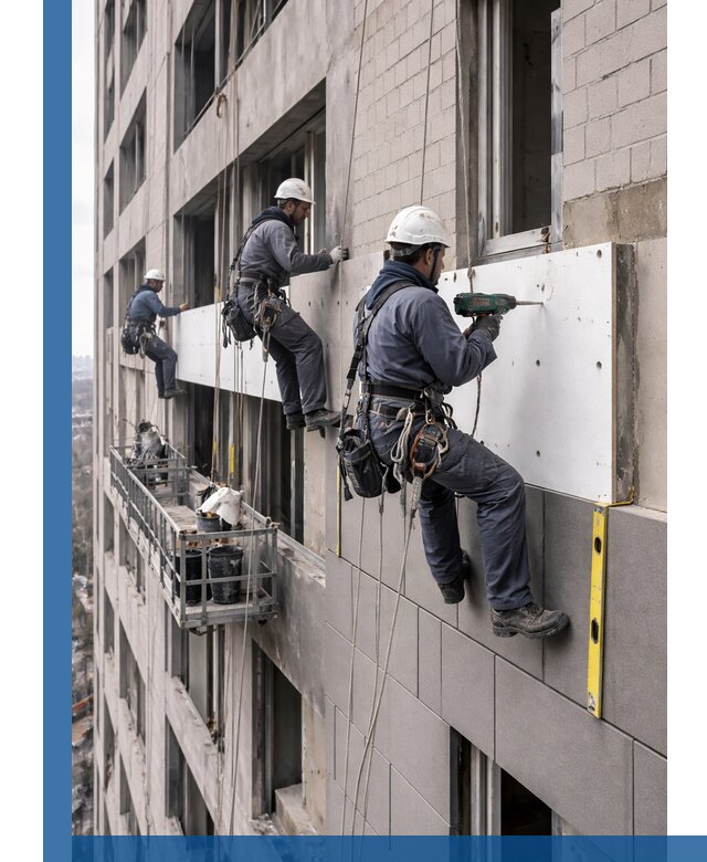 Монтаж фасадных термопанелей высокого качества в Саяногорске