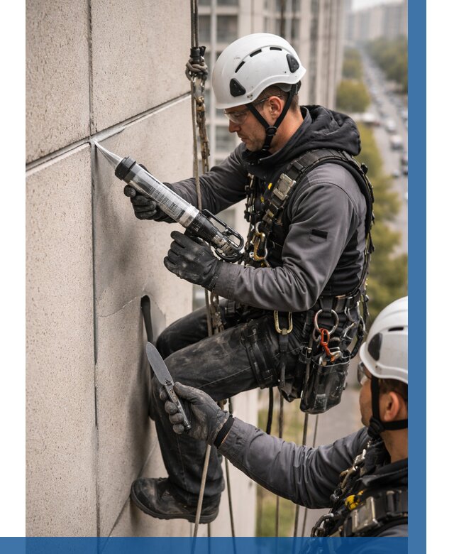 Первичная герметизация швов в Саяногорске от 615 р. | ВЫСОТНИК-Снг