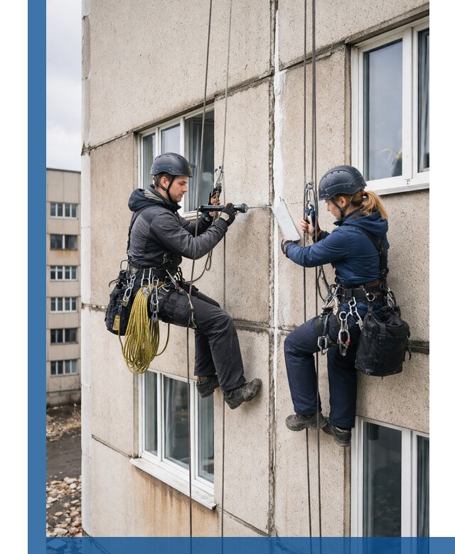 Герметизация межпанельных швов тёплым швом в Саяногорске