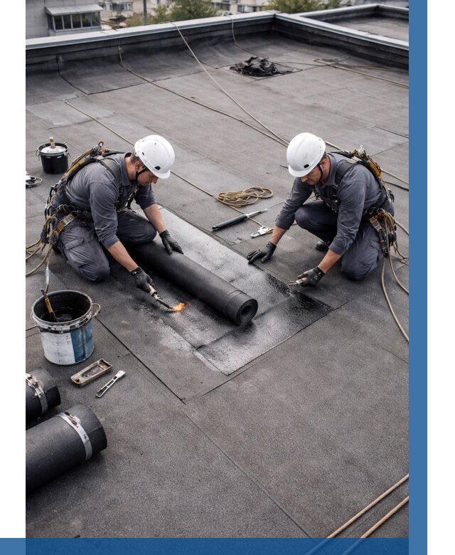 Ремонт мягкой кровли под ключ в Саяногорске от 717 р. | ВЫСОТНИК-Снг