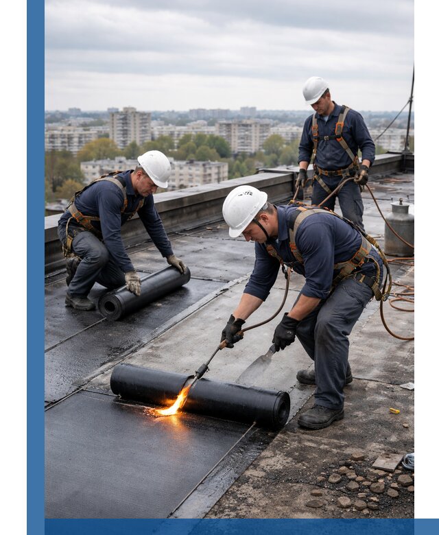 Ремонт наплавляемой кровли в Саяногорске качественно и надежно