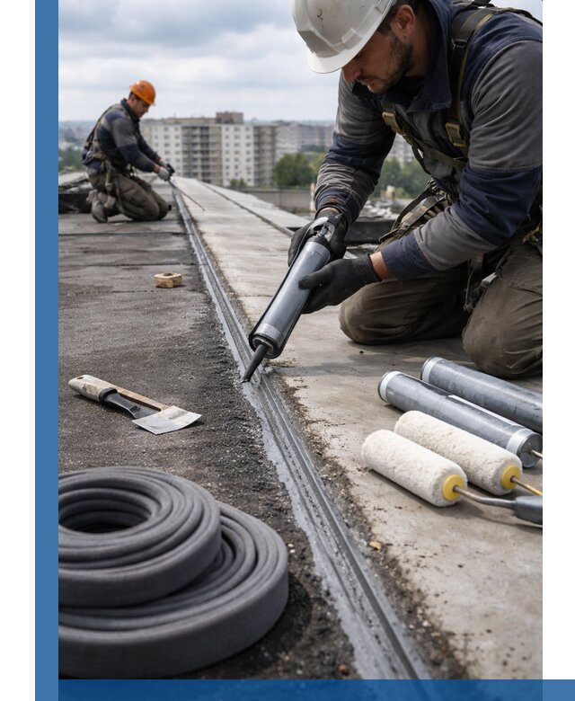 Герметизация швов кровли в Саяногорске с гарантией герметичности
