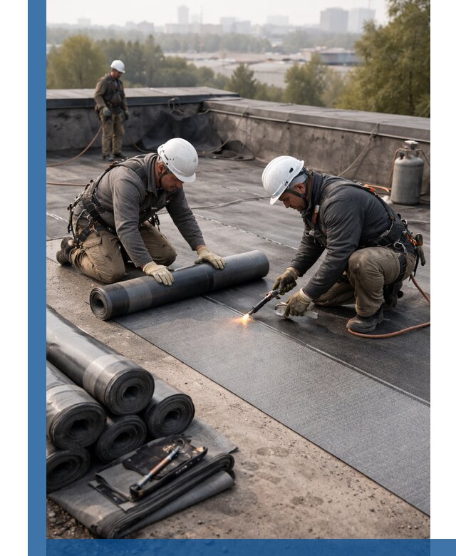 Монтаж мягкой кровли в Саяногорске профессионально и надежно