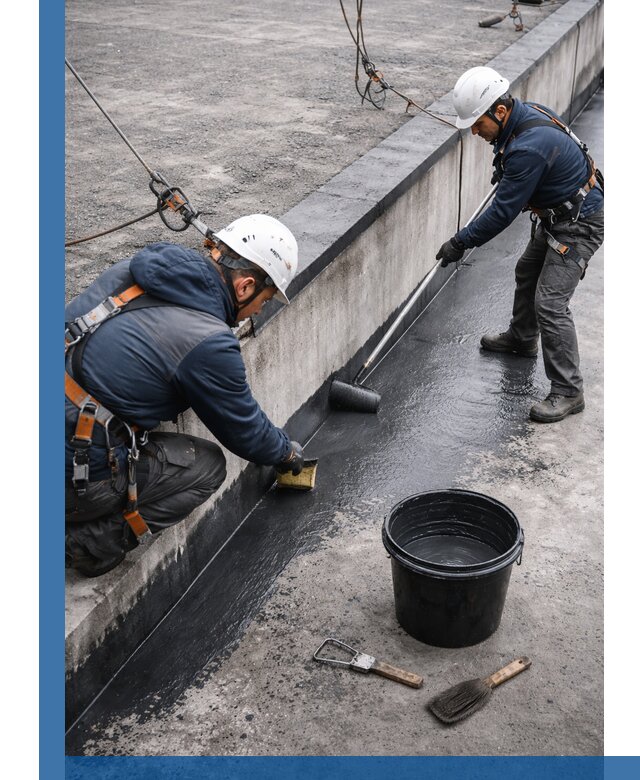 Гидроизоляция кровли жидкой резиной профессионально в Саяногорске