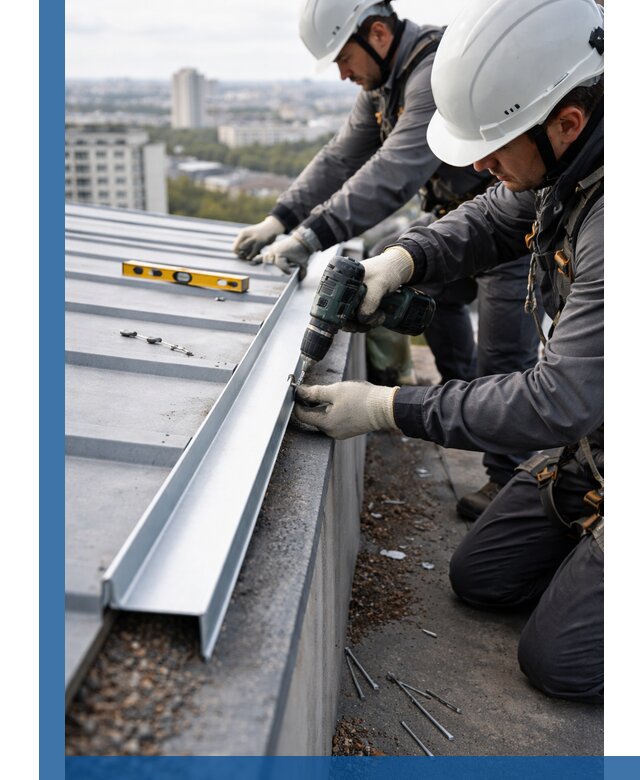 Монтаж капельника на кровле в Саяногорске с гарантией качества