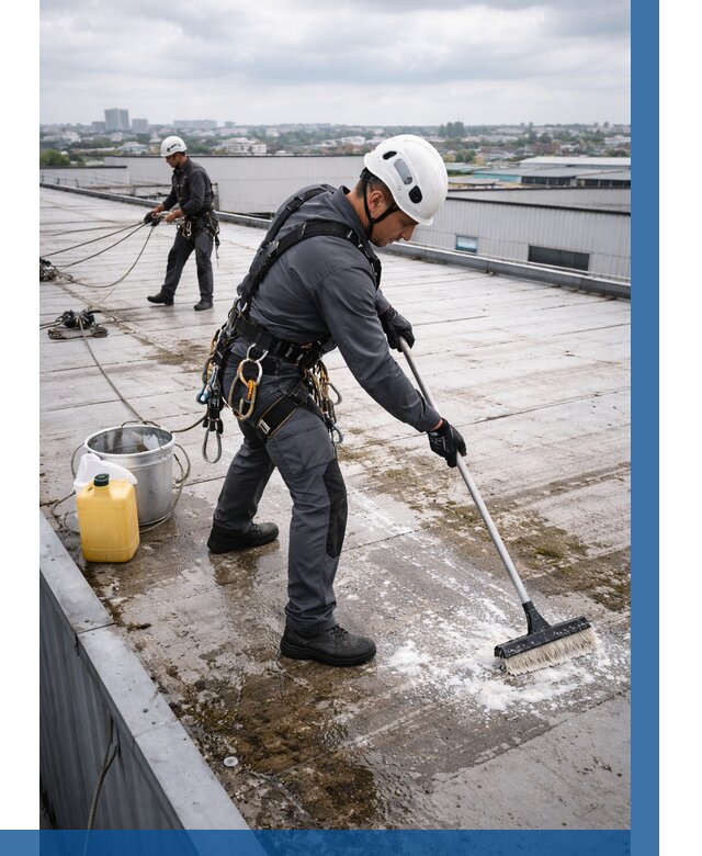 Очистка крыши по графику в Саяногорске от 7682 р. | ВЫСОТНИК-Снг