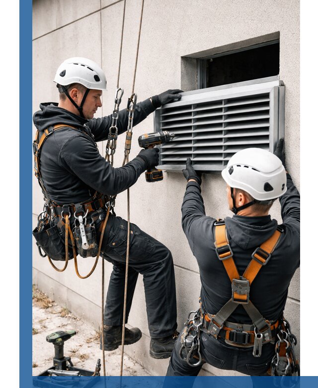 Монтаж вентиляционных решеток в Саяногорске профессиональный сервис