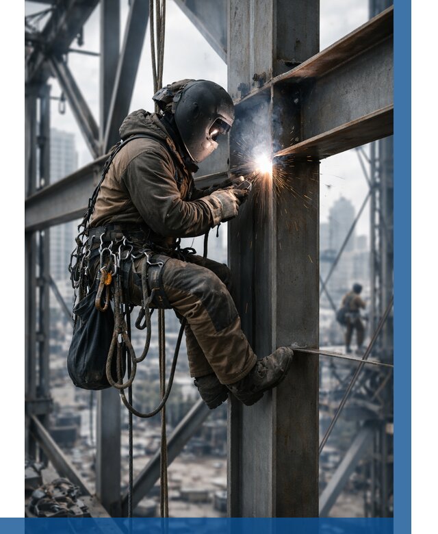 Высотные сварочные работы в Саяногорске от 3585 р. | ВЫСОТНИК-Снг