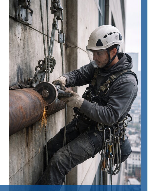 Резка металла на высоте в Саяногорске по цене от 4609 р. | ВЫСОТНИК-Снг