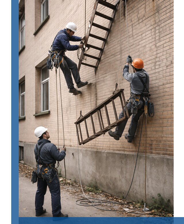 Демонтаж пожарной лестницы в Саяногорске быстро и безопасно