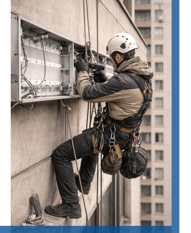 Ремонт вывески на высоте в Саяногорске от 4609 р. | ВЫСОТНИК-Снг