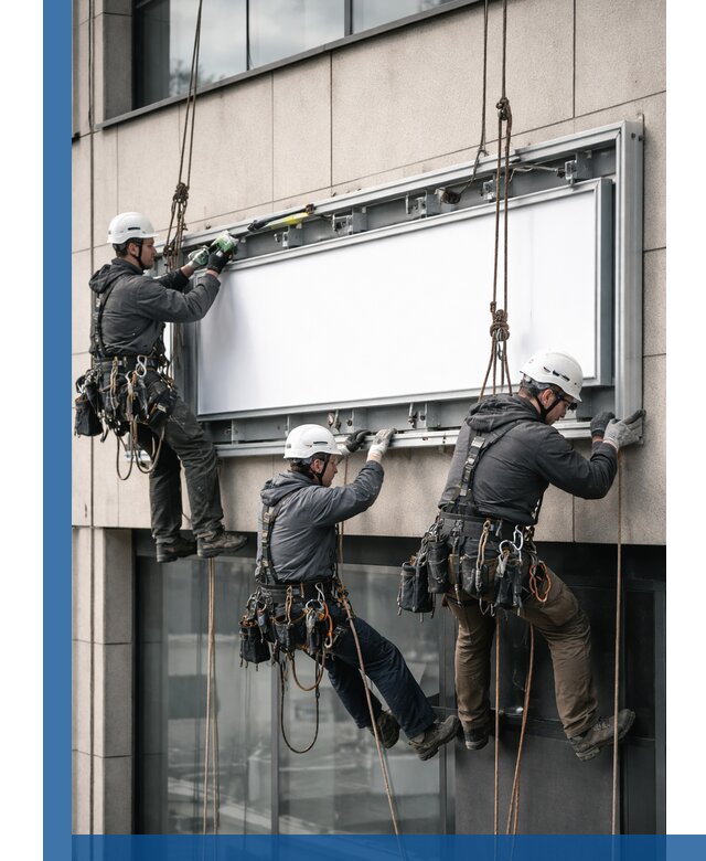 Профессиональный монтаж светового короба под ключ в Саяногорске