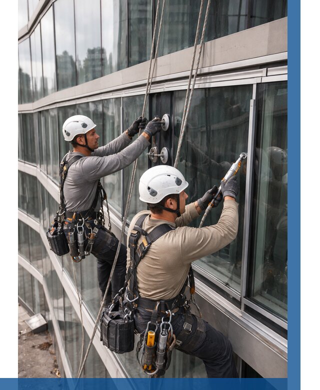 Радиусное остекление фасада в Саяногорске от 12292 р. | ВЫСОТНИК-Снг