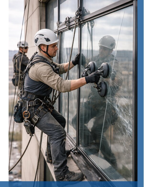 Замена стекла в витраже в Саяногорске под ключ от 8707 р. | ВЫСОТНИК-Снг