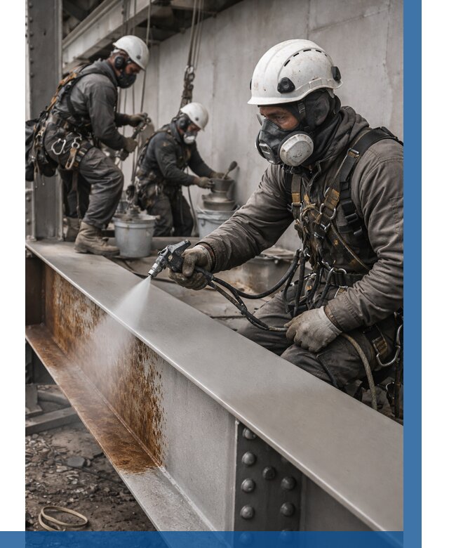 Антикоррозионная покраска металла в Саяногорске от 717 р. | ВЫСОТНИК-Снг