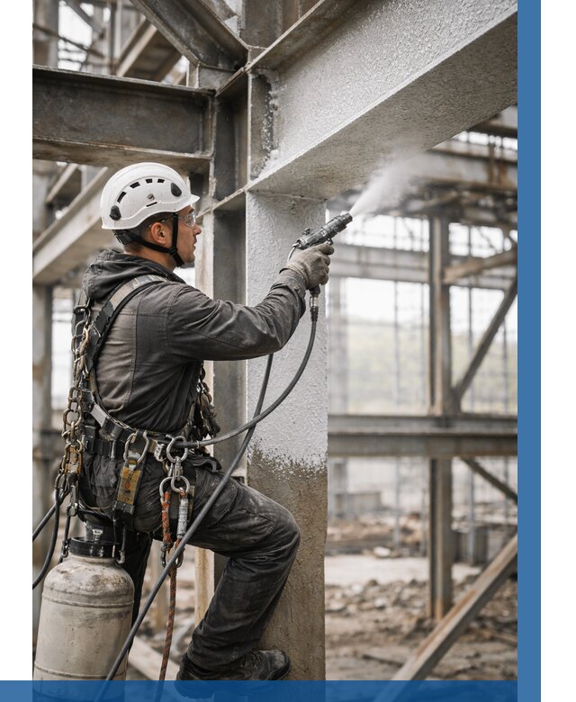 Огнезащита металлоконструкций от 768 р. | ВЫСОТНИК-Снг в Саяногорске