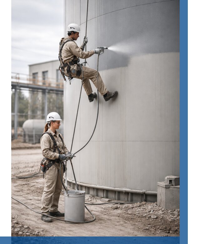 Покраска резервуаров в Саяногорске от 1229 р. | ВЫСОТНИК-Снг — заказать