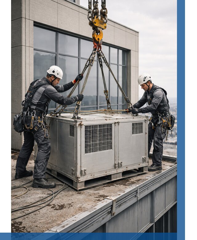 Такелажные работы на высоте в Саяногорске от 8194 р. | ВЫСОТНИК-Снг