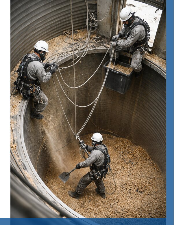 Чистка зерновых бункеров в Саяногорске от 12292 р. | ВЫСОТНИК-Снг