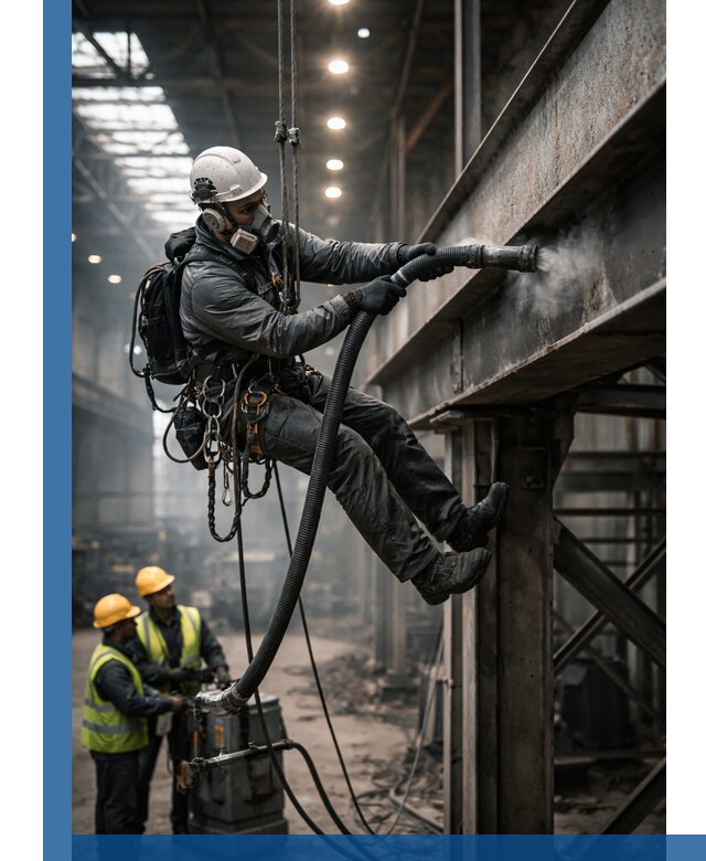 Обеспыливание конструкций в цехах промышленного производства в Саяногорске