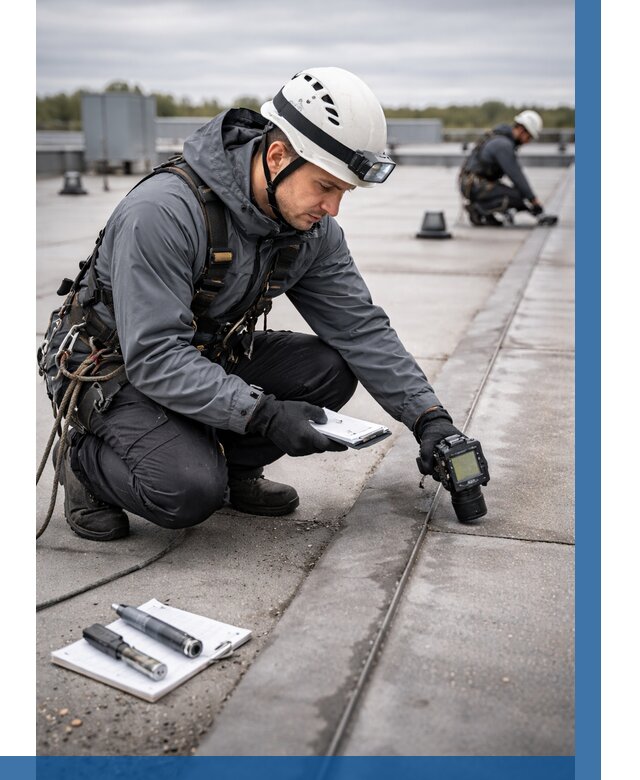 Обследование кровли на протечки в Саяногорске от 4609 р. | ВЫСОТНИК-Снг